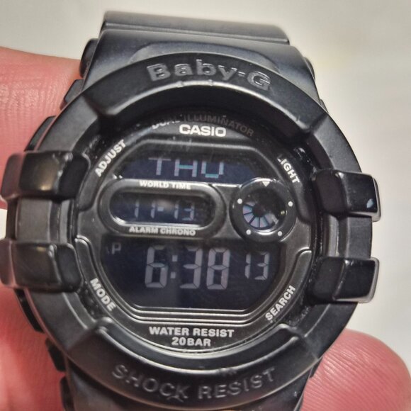 Casio G SHock - BABY G all black - Picture 1 of 13